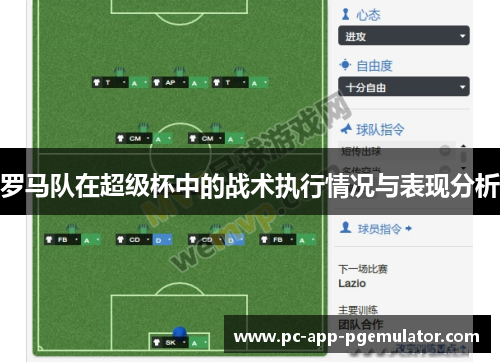 罗马队在超级杯中的战术执行情况与表现分析 罗马队在超级杯中的战术执行情况与表现分析