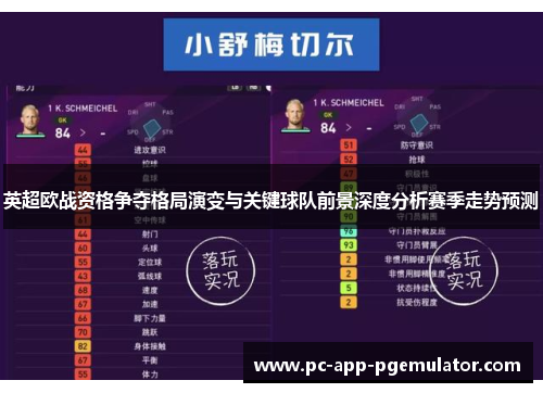 英超欧战资格争夺格局演变与关键球队前景深度分析赛季走势预测